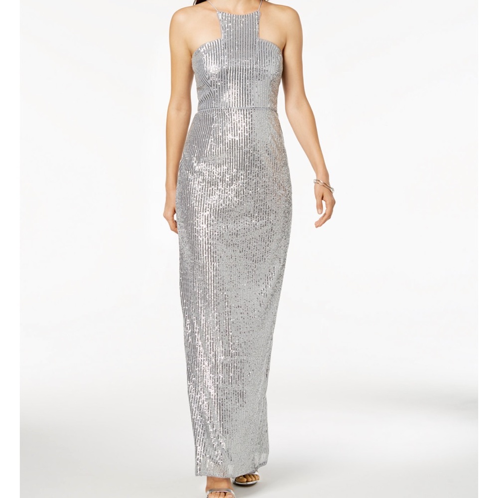 Adrianna Papell Sequin Dress